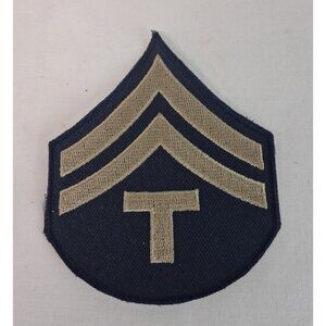 WWII US Army Technician 5th Grade T-5 Patch VTG Reproduction Made in Taiwan NOS